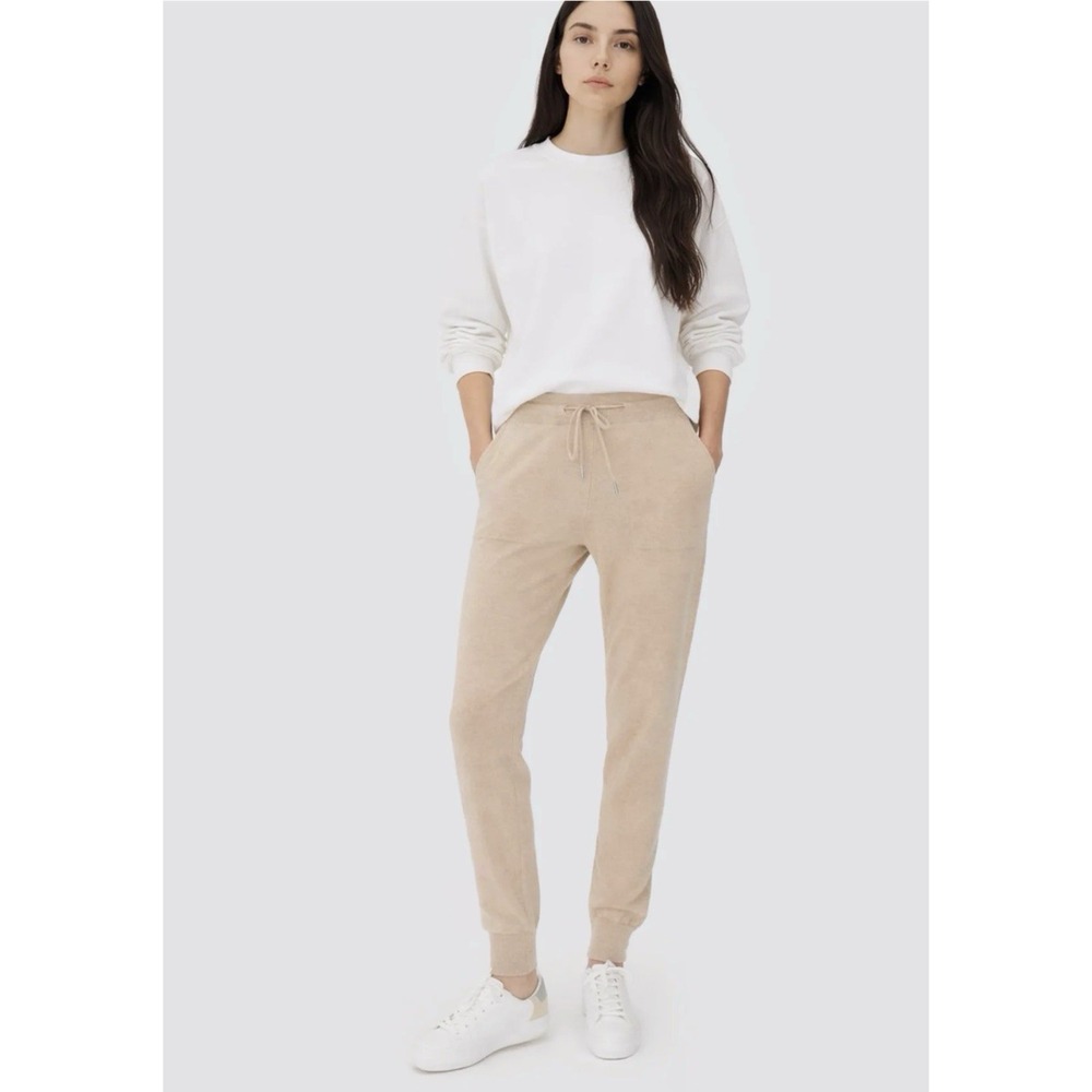 GOBI Organic Cashmere Jogger In Beige Women's Sz 2XL NWT